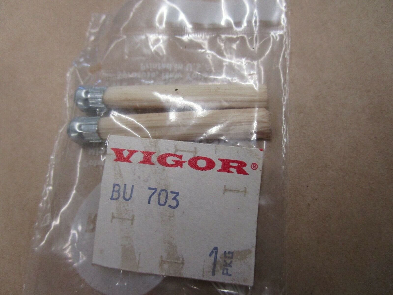 New Vigor Fybrglass Fiberglass Eraser 2 Piece Refill Pack Watchmaker Repair Tool - Fresh Stock Dated October 2025