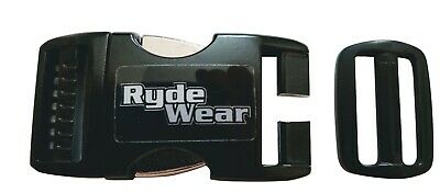 motorcycle aluminum Black strong helmet quick release chin strap buckle mx atv - Fresh Stock Dated October 2025
