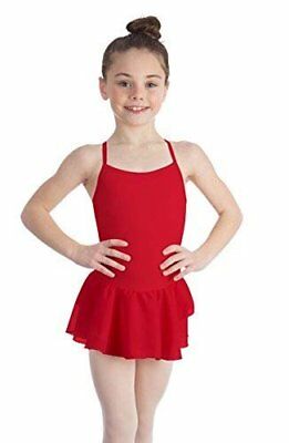 Elowel Kids Girls Basic Skirted Camisole Leotard (Size 2-14 Years) Multiple... - Fresh Stock Dated October 2025