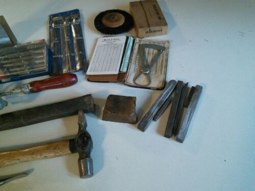 VINTAGE LOT OF HAND TOOLS FOR JEWELERS/WATCHMAKERS AS-IS - Fresh Stock Dated October 2025