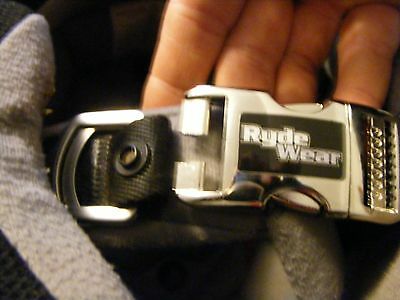 motorcycle aluminum Black strong helmet quick release chin strap buckle mx atv - Fresh Stock Dated October 2025