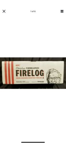 KFC Limited-Edition 11 Herbs & Spices Firelog - Fresh Stock Dated October 2025