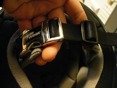 motorcycle aluminum Black strong helmet quick release chin strap buckle mx atv - Fresh Stock Dated October 2025