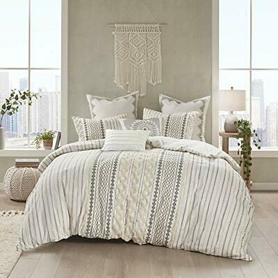 INK+IVY Imani Cotton Comforter Mini Set Ivory & Cario Embroidered Cotton Mode... - Fresh Stock Dated October 2025
