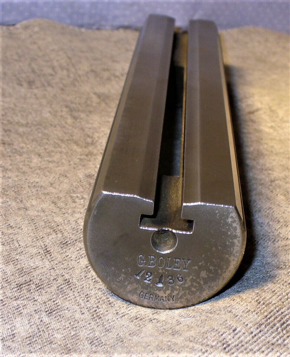 Vintage G. Boley Watchmaker Tool-8mm Lathe Bed No. 12136 Made in Germany-11” - Fresh Stock Dated October 2025
