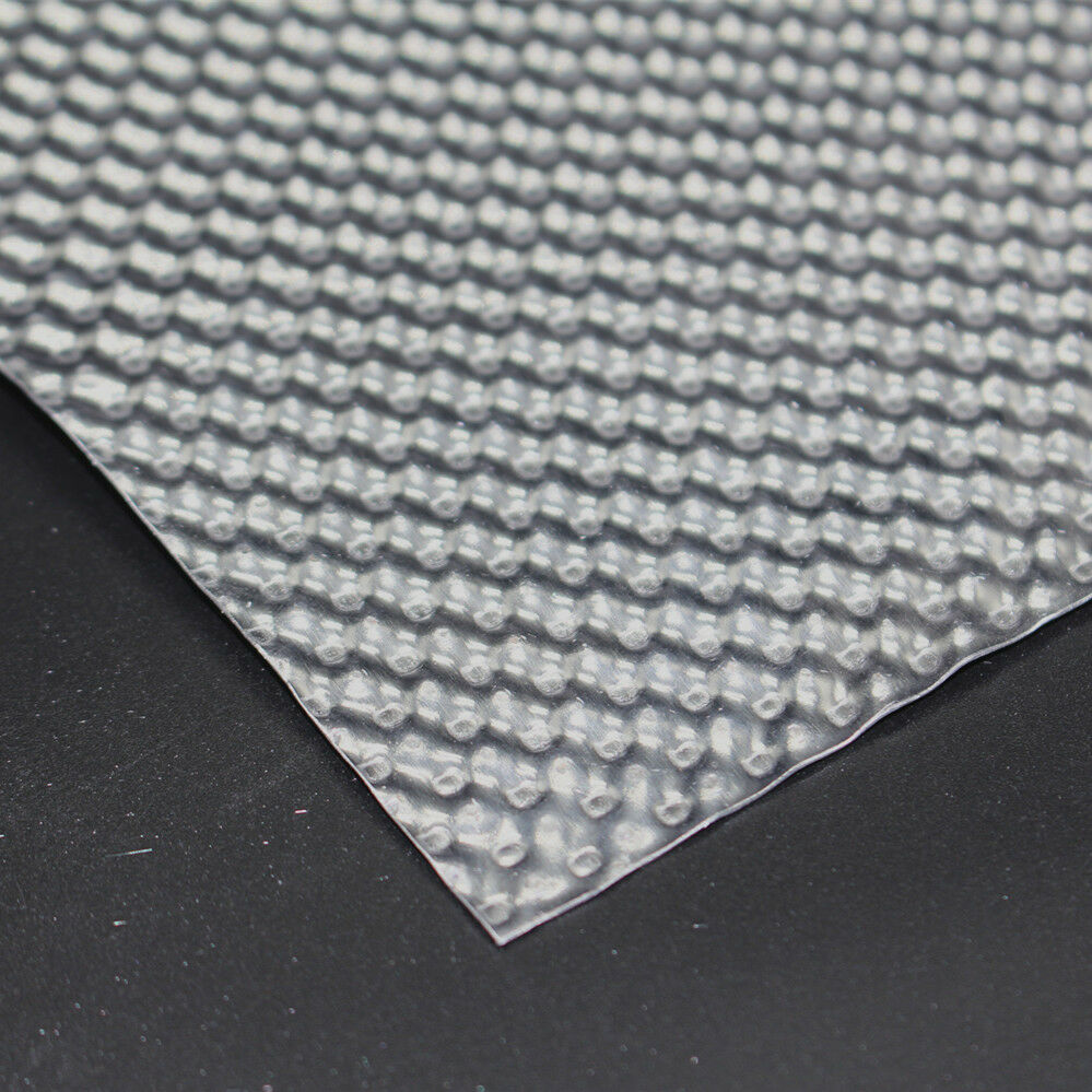 EMBOSSED HEAT SHIELD G1 GI LITE MATERIAL 2.54mm ALUMINIUM 1000mm x 1000mm NEW - Fresh Stock Dated October 2025