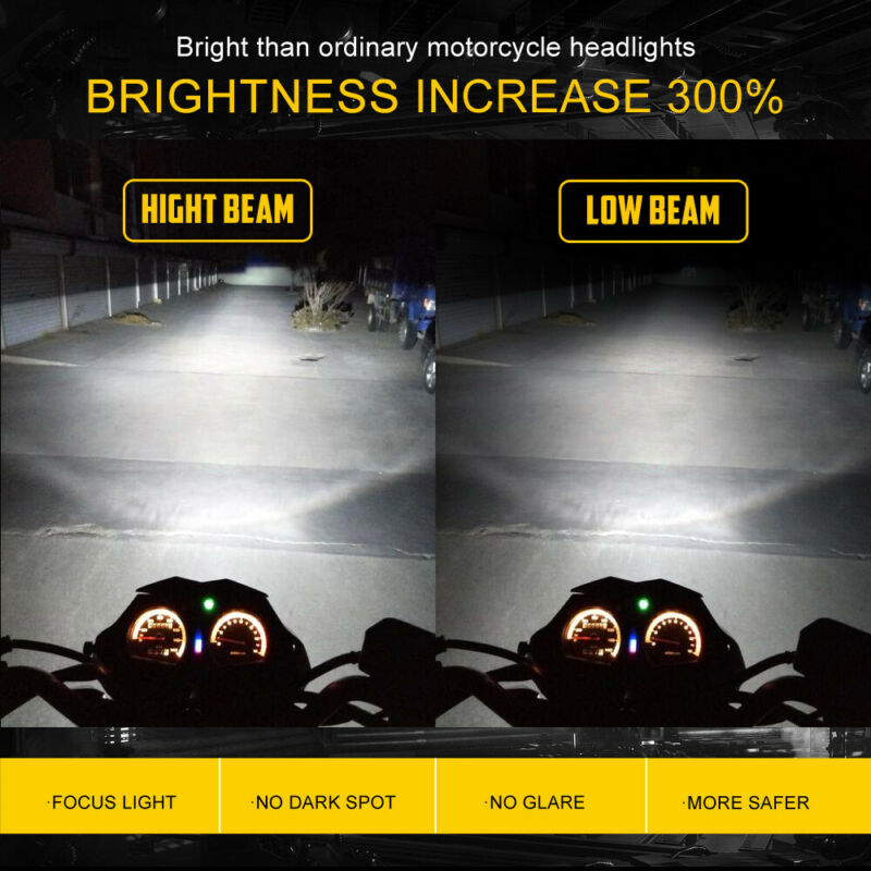 H8/H9/H11 LED Headlight fit for Harley Davidson FLHXS Street Glide Special 14-19 - Fresh Stock Dated October 2025