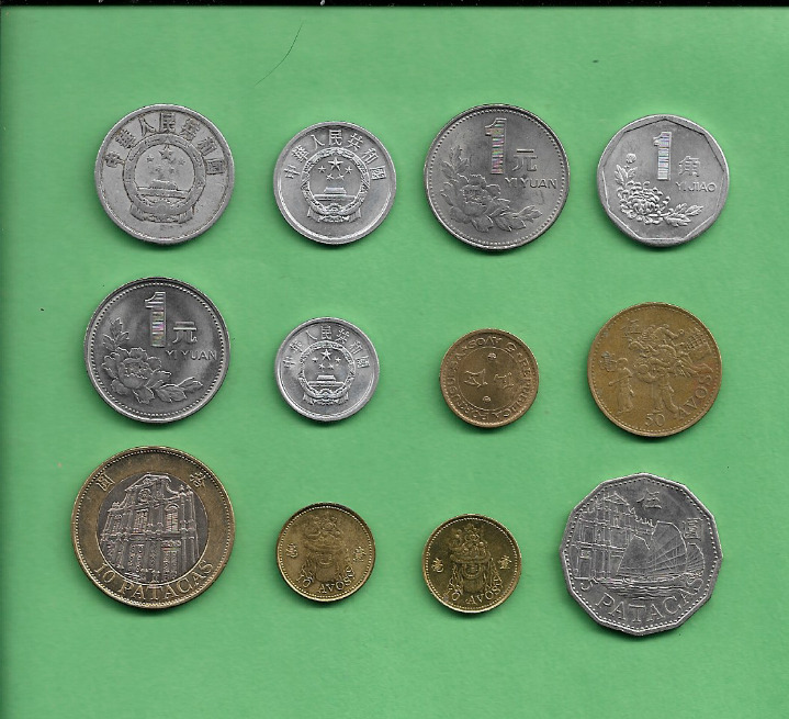 Coins of Macau & China - Collection Lot - World/Foreign/Asia - Fresh Stock Dated October 2025