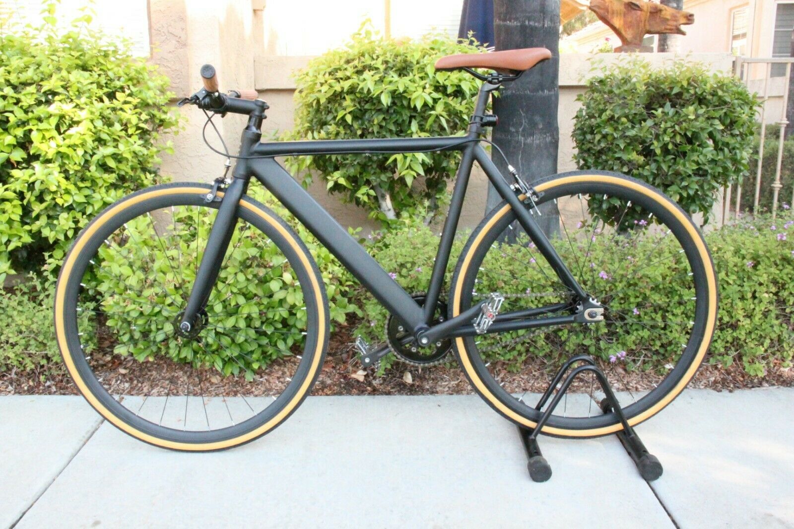 6KU URBAN TRACK BIKE...52cm...Black...UPGRADES...Used...Very Nice.. - Fresh Stock Dated October 2025