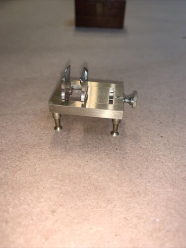 Watchmaker / Jewelers Vise in Mahogany Case A2 - Fresh Stock Dated October 2025