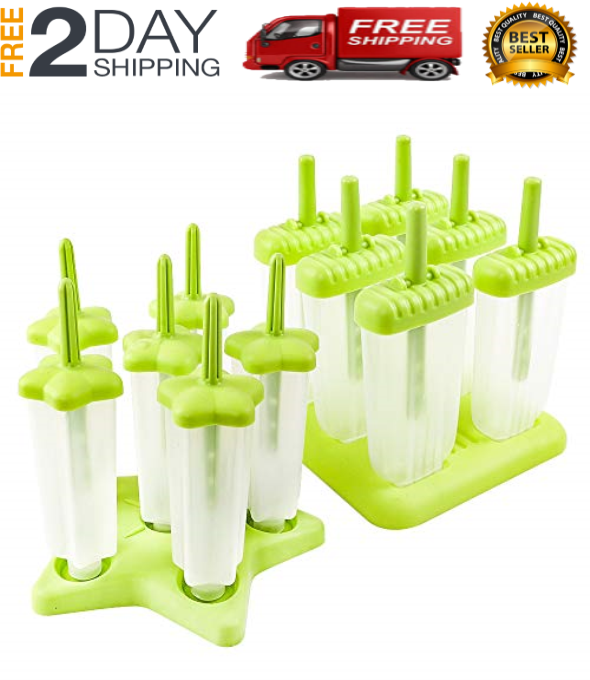 Moldes De Silicona Reutilizable Para Helados Paletas Hacer Helado Molde Maquina - Fresh Stock Dated October 2025