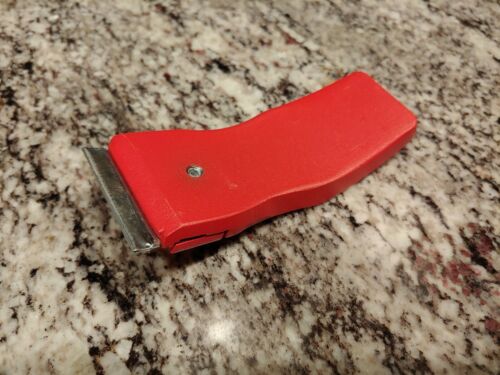 Mac Tools Mini Razor Blade Scraper - Metal - RED - Fresh Stock Dated October 2025