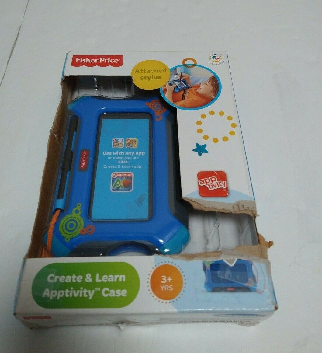 Fisher-Price Create & Learn Apptivity Case Beat up Box - Fresh Stock Dated October 2025