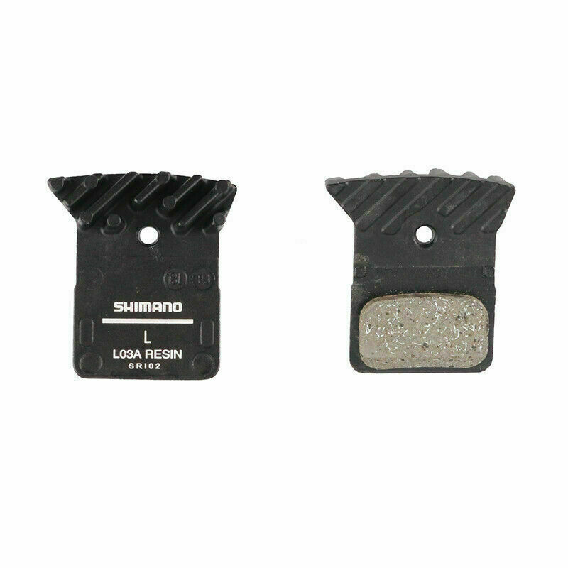SHIMANO G03S A01S J02A J03A J04C Disc Brake Pads Resin Metal Cooling Fins XTR XT - Fresh Stock Dated October 2025