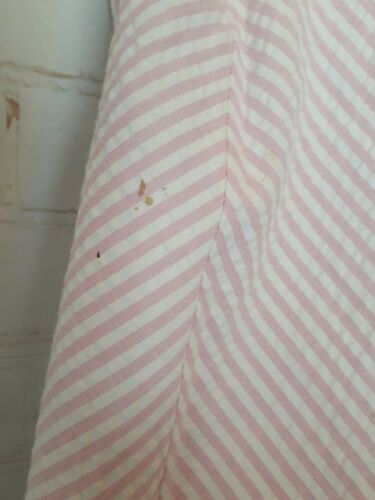 Vintage 90s NOS Pink White Striped Skirt Tube Top Set Size 10 Clueless - Fresh Stock Dated October 2025