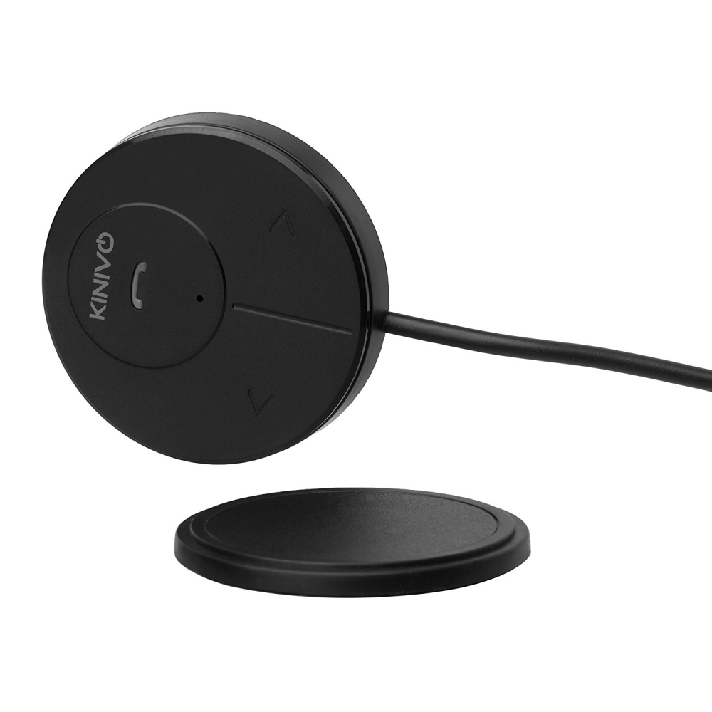 Kinivo BTC480 Bluetooth Hands-Free Car Kit Aux Input Jack 3.5 mm Magnetic Mount - Fresh Stock Dated October 2025