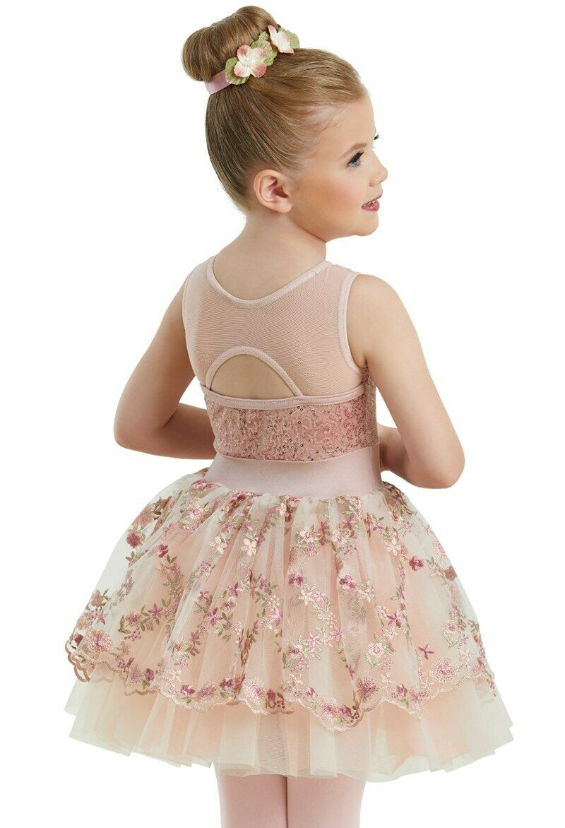 Weissman Dance Pink Floral Kingdom Ballet Dress Girls Toddler Size 4 - Fresh Stock Dated October 2025