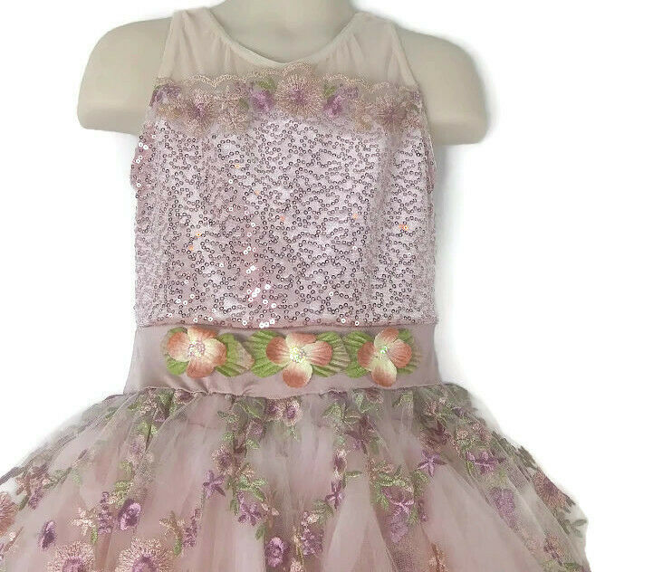 Weissman Dance Pink Floral Kingdom Ballet Dress Girls Toddler Size 4 - Fresh Stock Dated October 2025