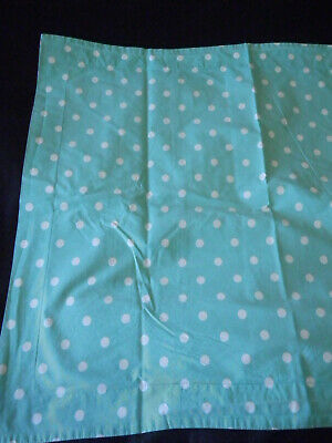 Pottery Barn Teen Dottie Standard Pillow Sham Pool Green White Polka Dot - Fresh Stock Dated October 2025