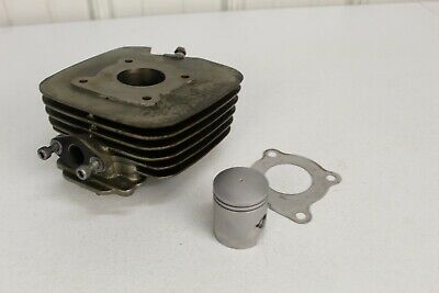 1978 Suzuki RM50 Cylinder 11211-46600 41.5 mm Piston RM 50 78 Reed Valve - Fresh Stock Dated October 2025