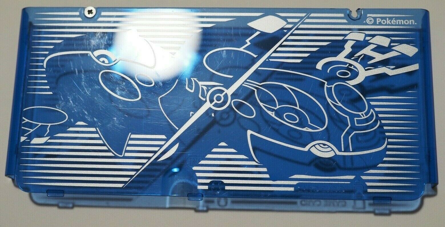 New Nintendo 3DS Kisekae Cover Plates No.040 Pokemon ORAS Groudon Kyogre, READ - Fresh Stock Dated October 2025