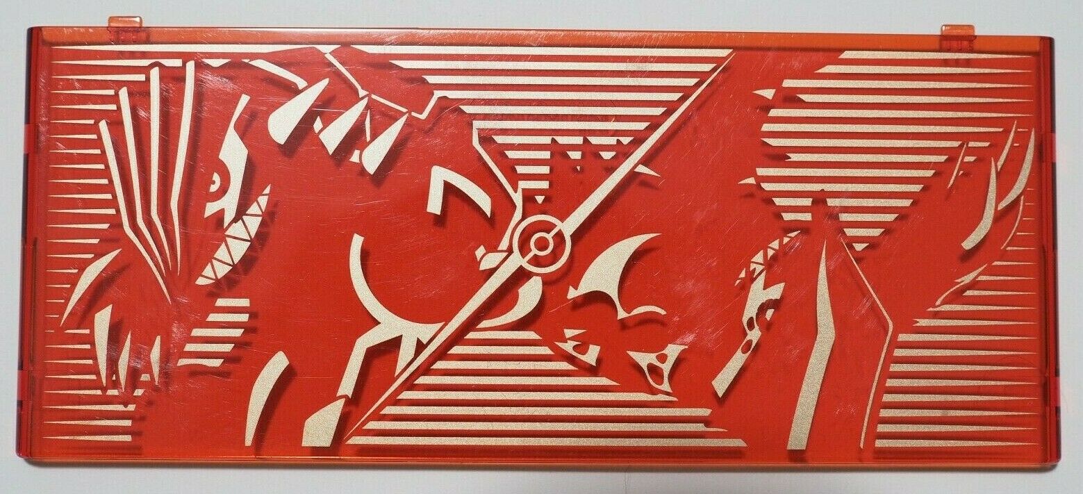 New Nintendo 3DS Kisekae Cover Plates No.040 Pokemon ORAS Groudon Kyogre, READ - Fresh Stock Dated October 2025