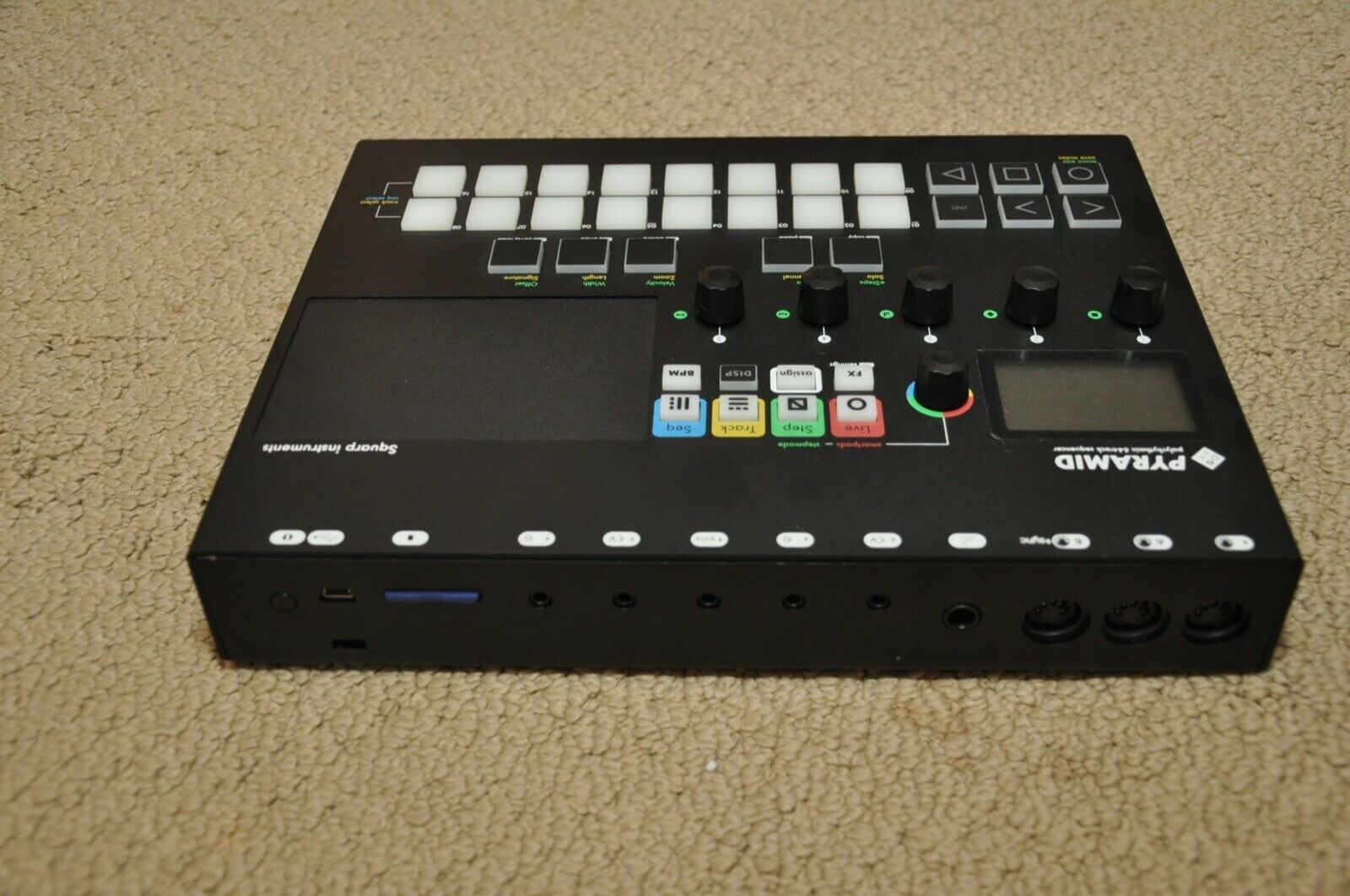 Squarp Pyramid Sequencer (less than an hour of usage) - Fresh Stock Dated October 2025