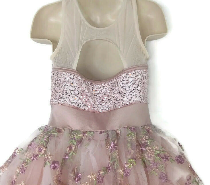 Weissman Dance Pink Floral Kingdom Ballet Dress Girls Toddler Size 4 - Fresh Stock Dated October 2025