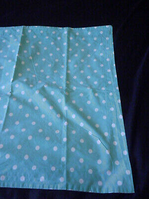 Pottery Barn Teen Dottie Standard Pillow Sham Pool Green White Polka Dot - Fresh Stock Dated October 2025