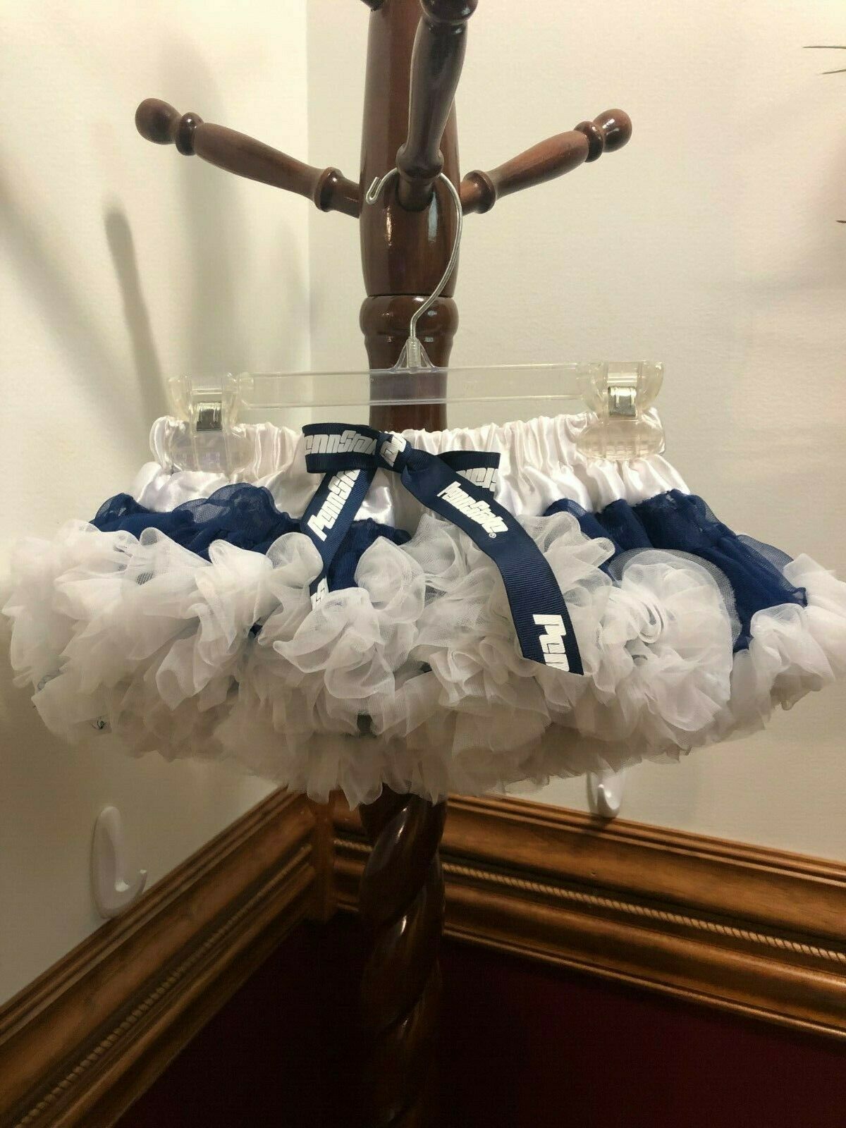 Penn State Ruffle Tutu Skirt Collegiate Blue Size Small Toddler Girl Pettiskirt - Fresh Stock Dated October 2025