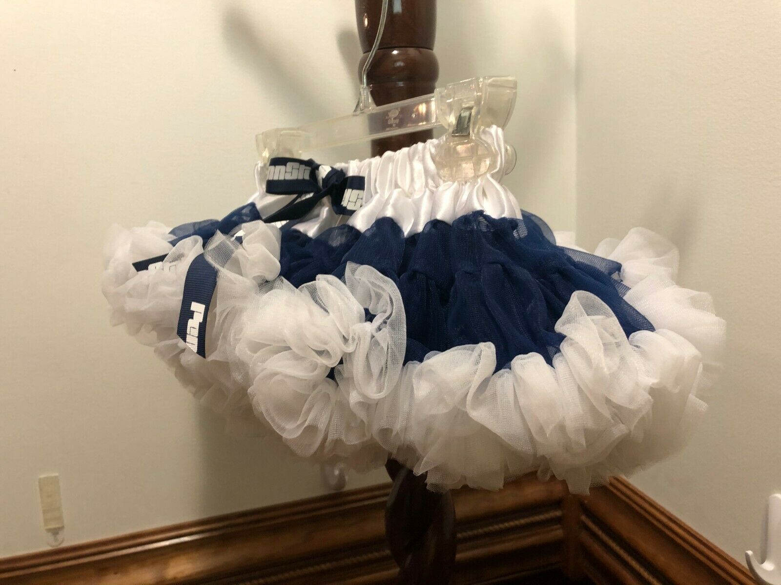 Penn State Ruffle Tutu Skirt Collegiate Blue Size Small Toddler Girl Pettiskirt - Fresh Stock Dated October 2025