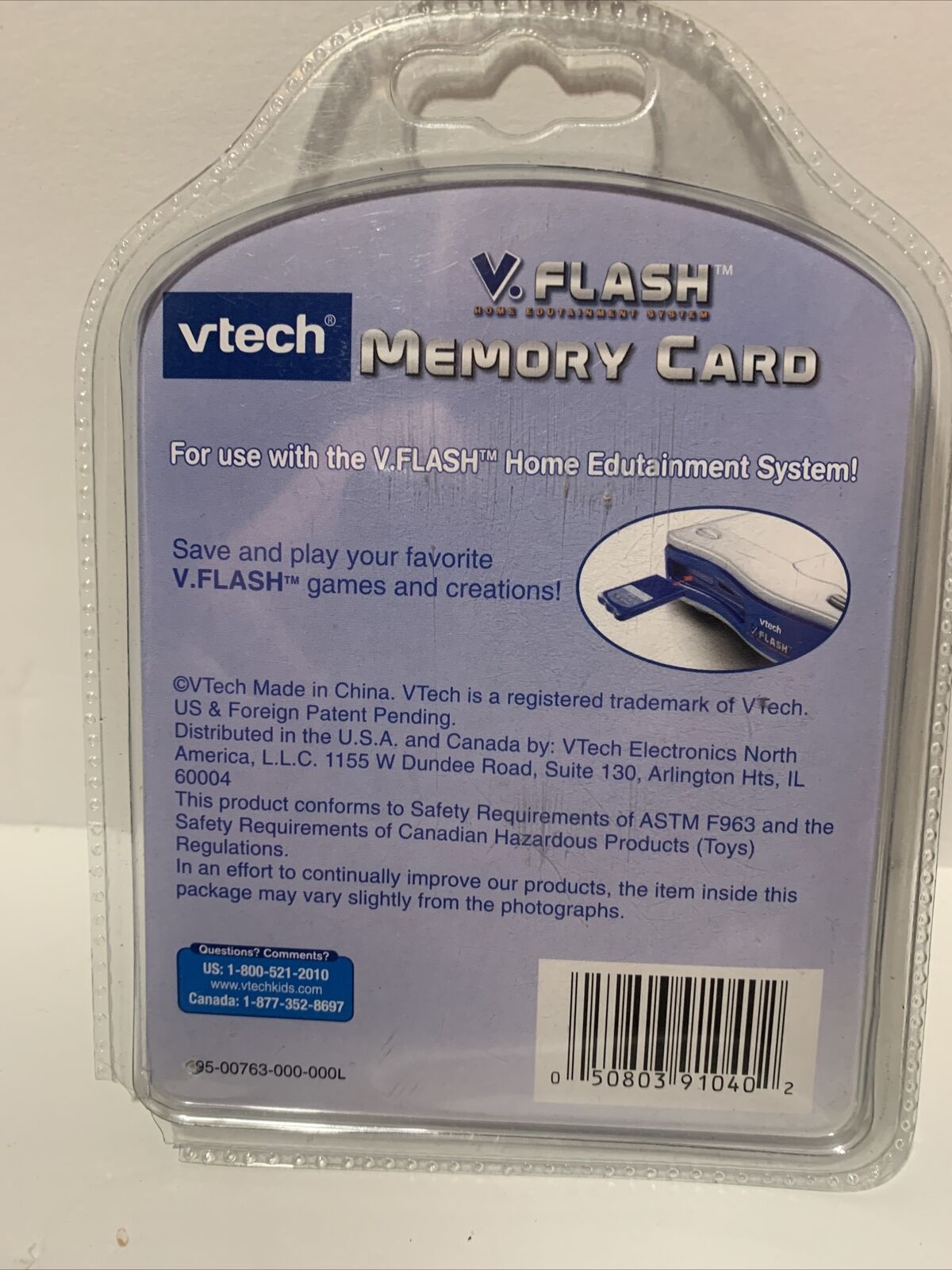 Vtech Vflash 8 MB Memory Card V.Tech V.FlashHome Edutainment System Lot Of 3 NEW - Fresh Stock Dated October 2025