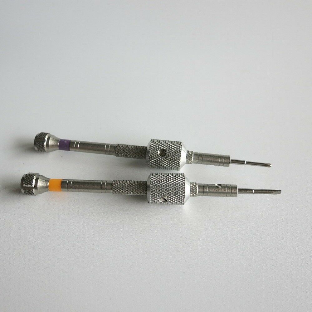 GF1123B Set of 10PCS Watch Repair Screwdrivers with Weight Sleeves in Wooden Box - Fresh Stock Dated October 2025
