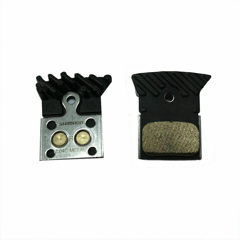 SHIMANO G03S A01S J02A J03A J04C Disc Brake Pads Resin Metal Cooling Fins XTR XT - Fresh Stock Dated October 2025