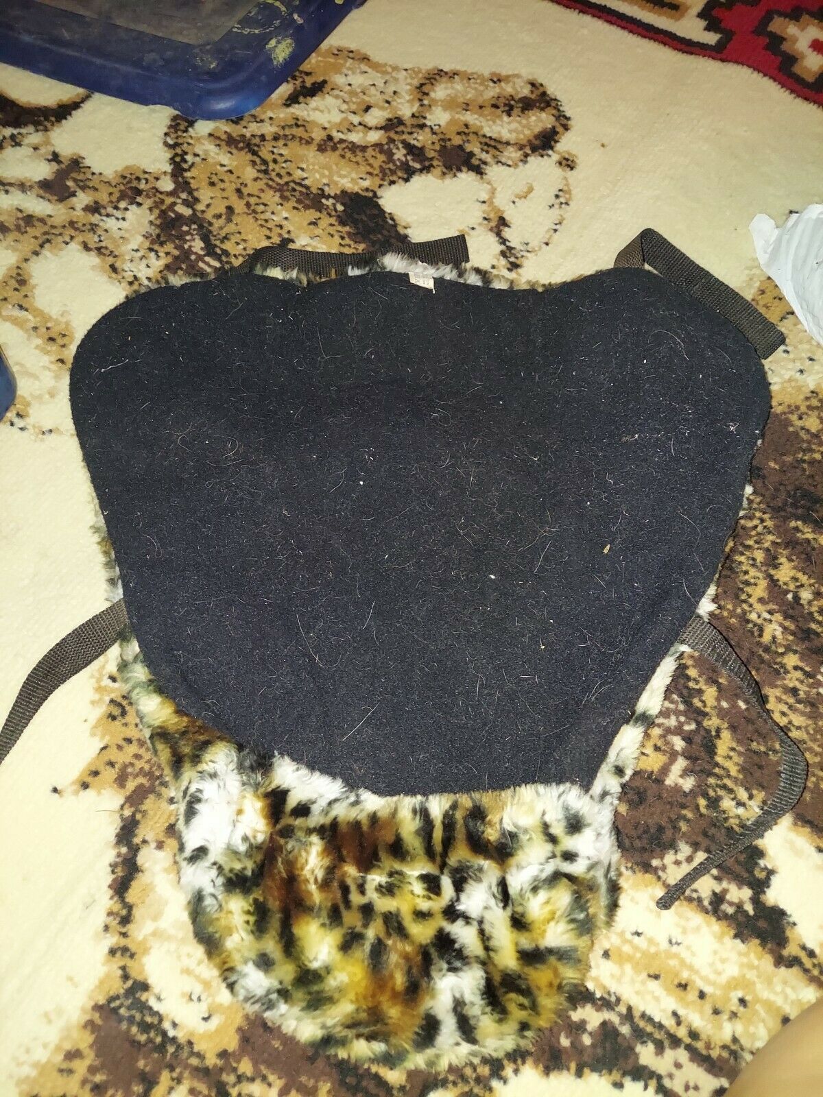 Leopard Print English Saddle Seat Cover - Fresh Stock Dated October 2025