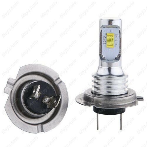 For BMW S1000RR 2009-2018 S1000XR 2x White H7 LED Bulbs Headlight Conversion Kit - Fresh Stock Dated October 2025