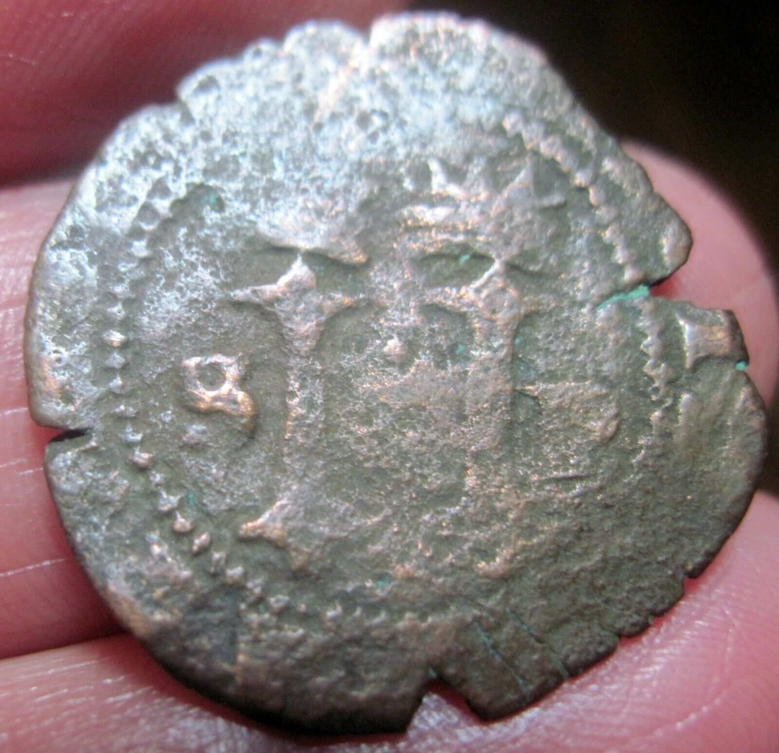 (1516-1556) DOMINICAN REPUBLIC -- 4 MARAVEDIS ---1st Coinage of Hispañola- - Fresh Stock Dated October 2025