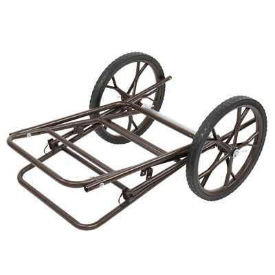 Durable Large Steel Hauling Deer Cart 500lb Game Hauler Dolly Cart Hunting Gear - Fresh Stock Dated October 2025
