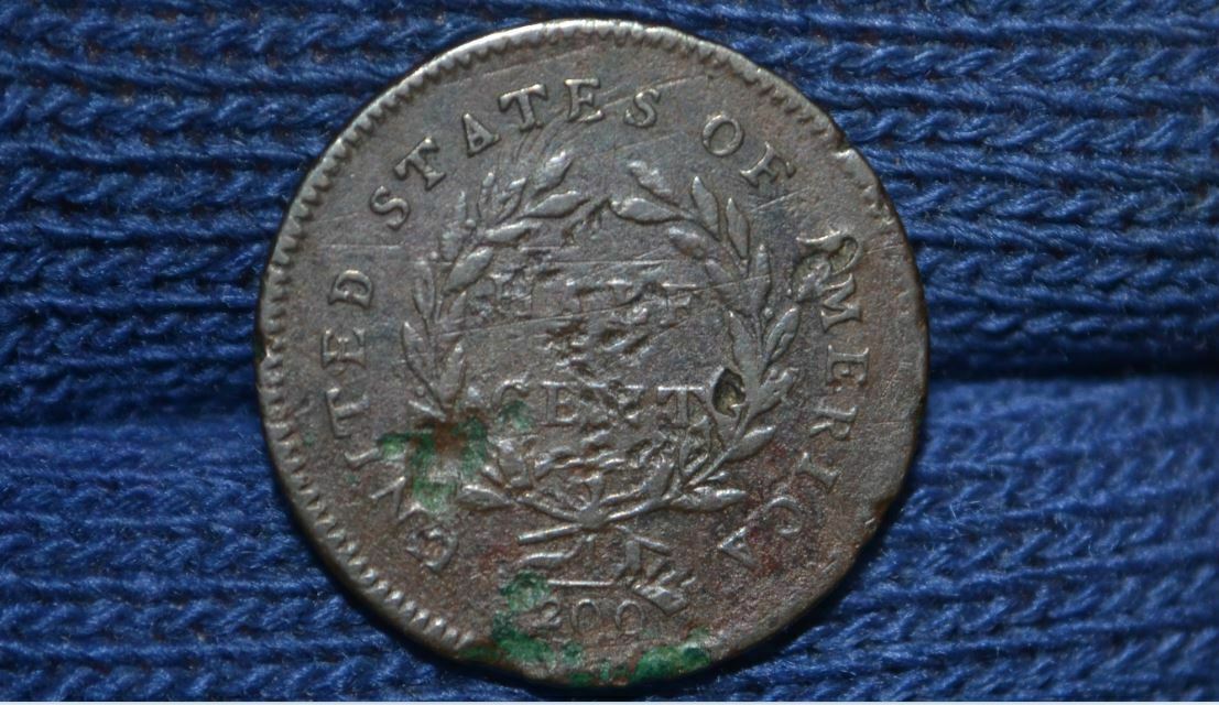 1794 HALF CENT ** C9** Sm. Edge Letters ** NICE BROWN ** VF+ Details ** Dmg. - Fresh Stock Dated October 2025