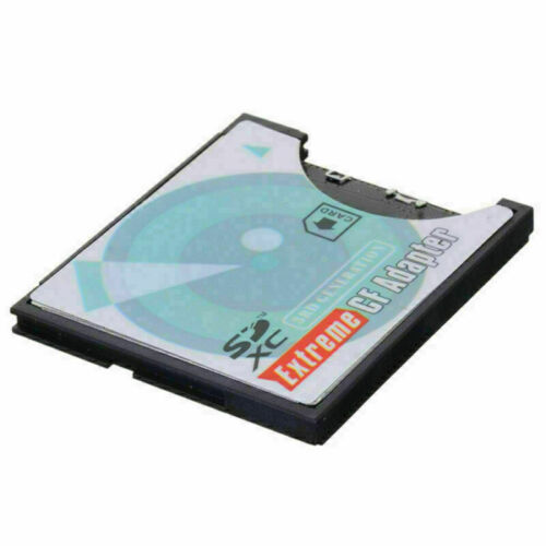 Xiwai SD to CF Adapter SDHC SDXC to 3.3mm Compact Flash Memory Converter - Fresh Stock Dated October 2025
