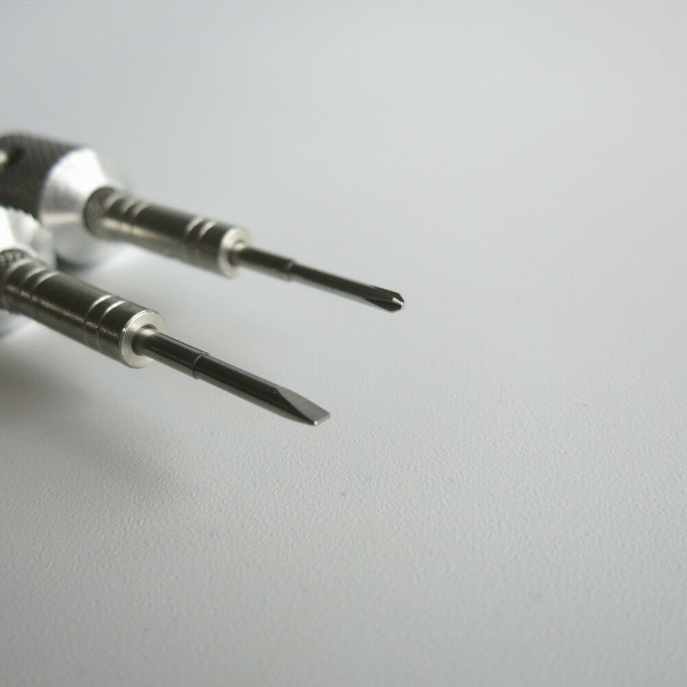 GF1123B Set of 10PCS Watch Repair Screwdrivers with Weight Sleeves in Wooden Box - Fresh Stock Dated October 2025