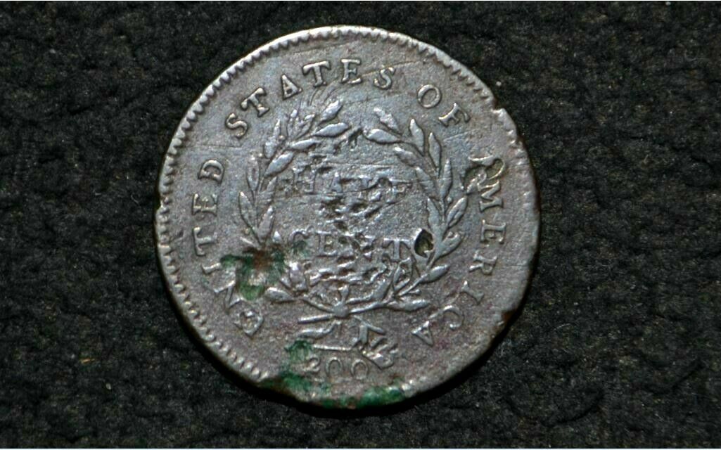 1794 HALF CENT ** C9** Sm. Edge Letters ** NICE BROWN ** VF+ Details ** Dmg. - Fresh Stock Dated October 2025