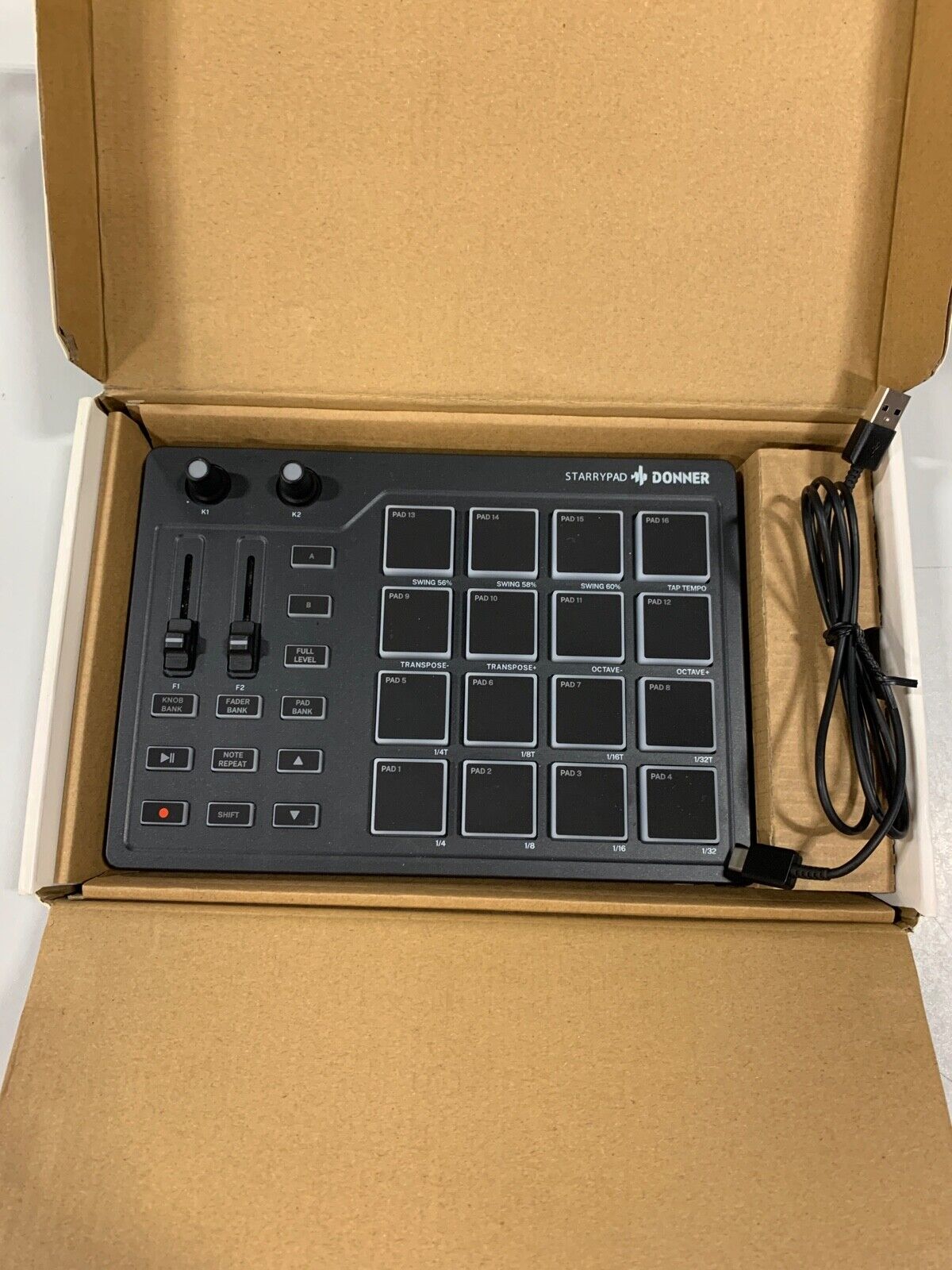 Donner Starrypad Pad Controller - Fresh Stock Dated October 2025