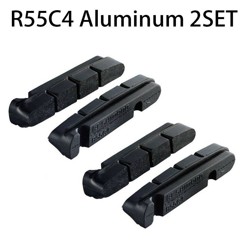 SHIMANO R55C4 DURACE ULTEGRA 105 ROAD BIKE BRAKE PADS (2 Pairs) - Fresh Stock Dated October 2025