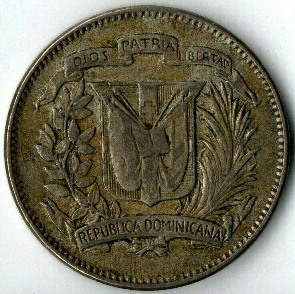 Dominican Republic Silver 1942 5 Centavos - Fresh Stock Dated October 2025