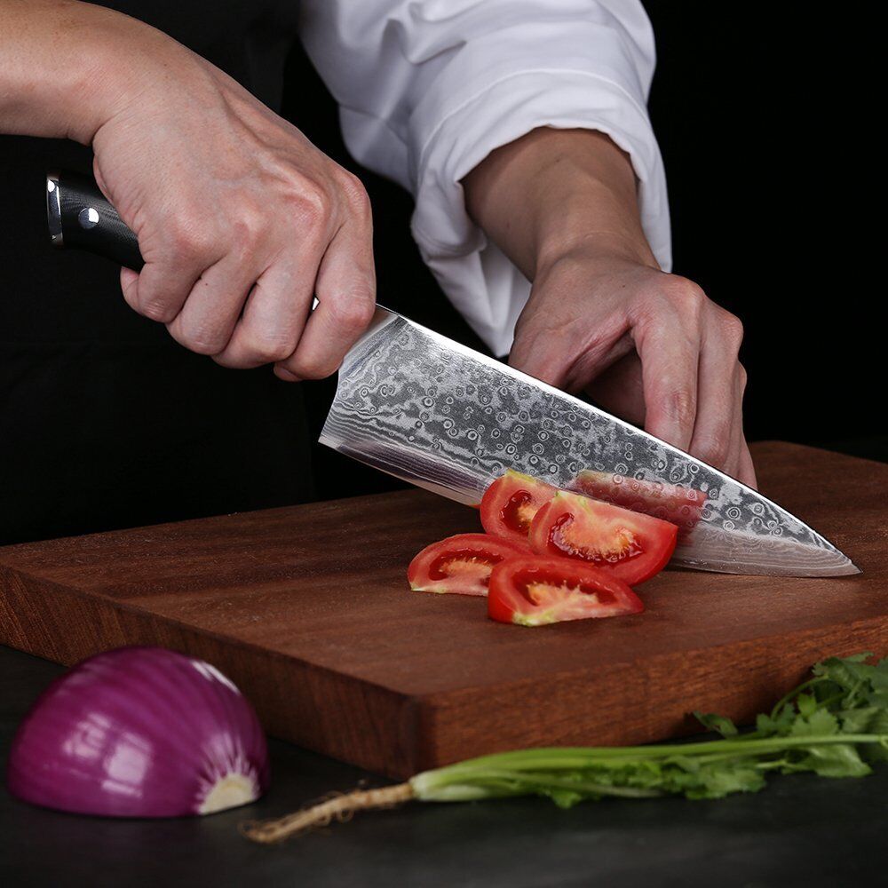 7x TURWHO Chef Knife Cleaver Santoku Japanese VG10 Damascus Steel Kitchen Knife - Fresh Stock Dated October 2025