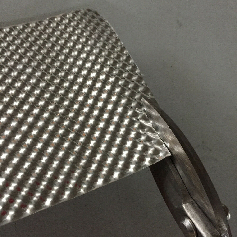 EMBOSSED HEAT SHIELD G1 GI LITE MATERIAL 2.54mm ALUMINIUM 1000mm x 1000mm NEW - Fresh Stock Dated October 2025