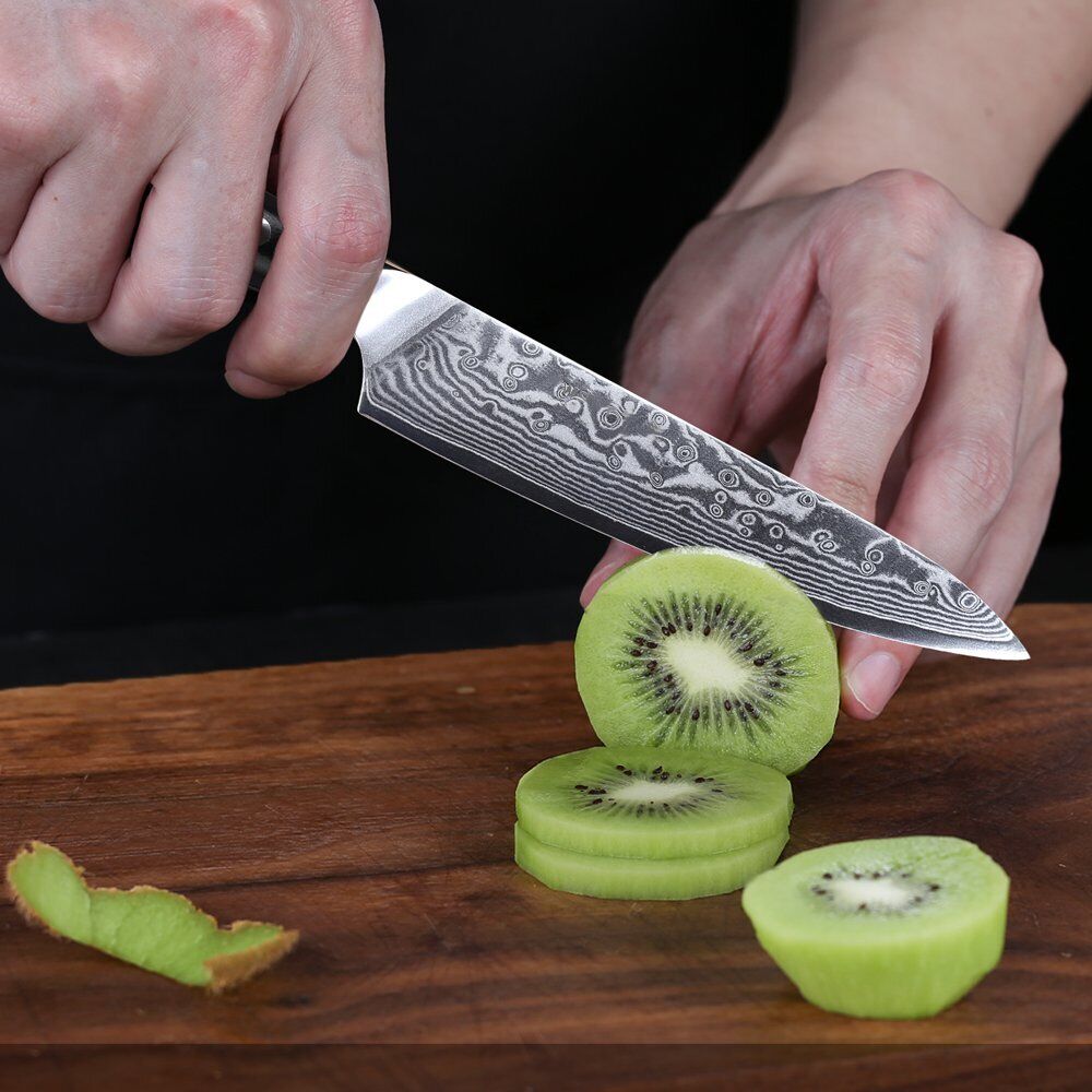 7x TURWHO Chef Knife Cleaver Santoku Japanese VG10 Damascus Steel Kitchen Knife - Fresh Stock Dated October 2025