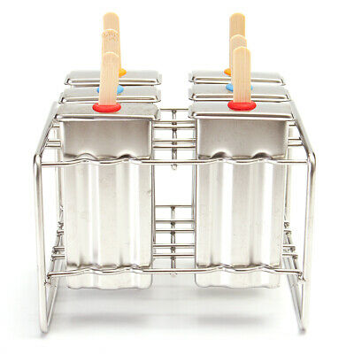 20pcs Stainless Steel Ice Cream Stick Mold Ice Lolly Popsicle For IcePop + Stick - Fresh Stock Dated October 2025