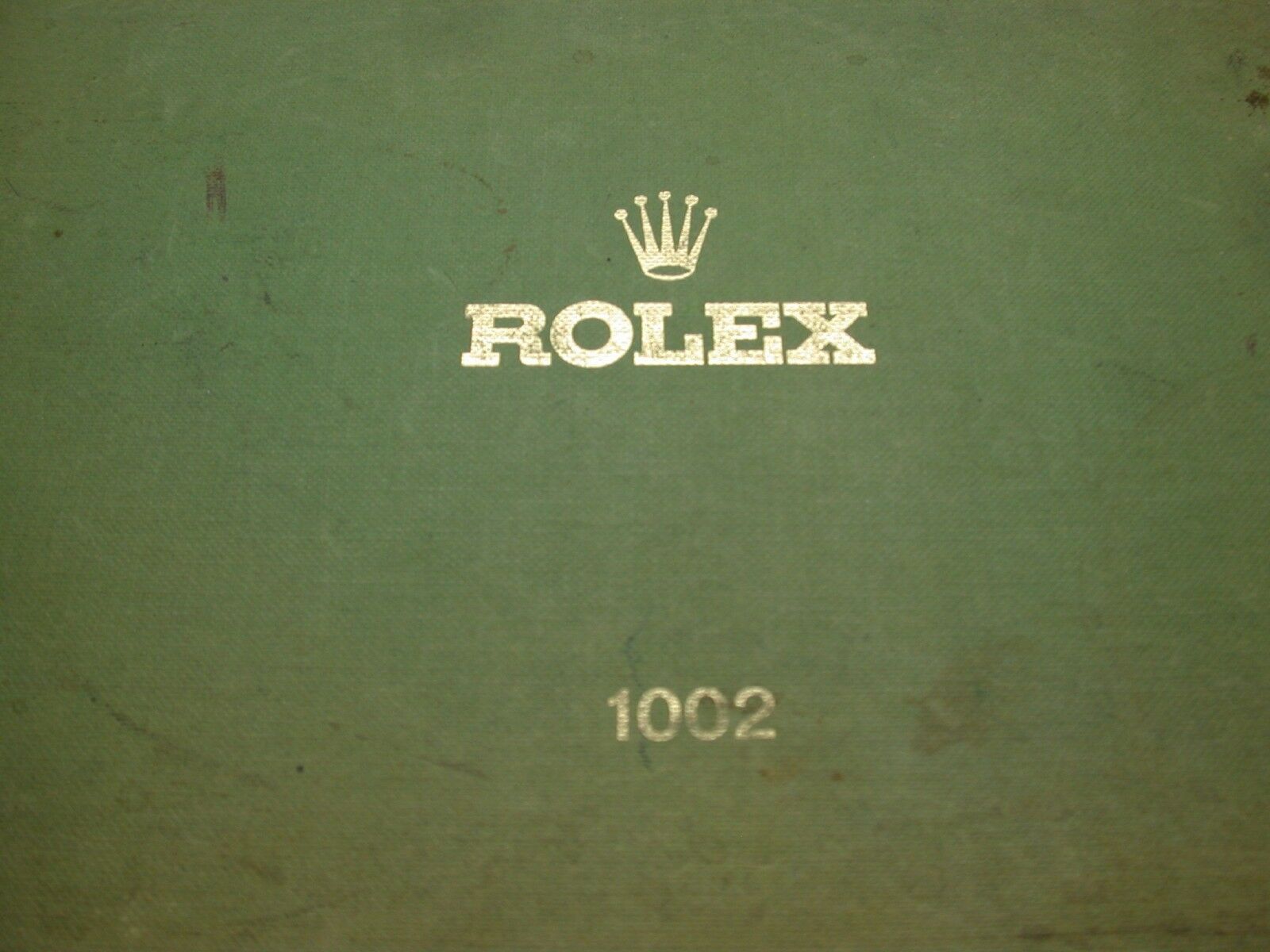 Vintage Genuine Rolex Crystal/ Bezel PresRef. 1002 Rolex Tool Watch Repair Tool - Fresh Stock Dated October 2025